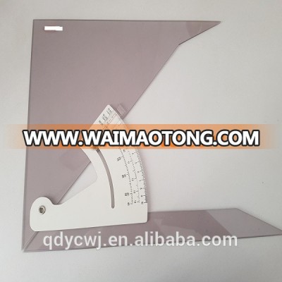 Latest Adjustable Triangle Protractor RulerAcrylic angle ruler